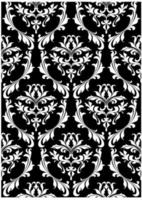 Damask seamless pattern vector