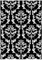 Damask seamless pattern vector