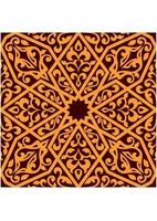 Arabian seamless tile pattern vector
