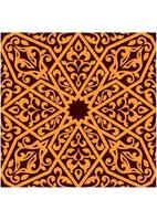 Arabian seamless tile pattern vector