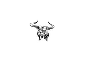 Bull mascot character vector