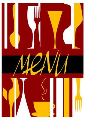 Restaurant menu cover design