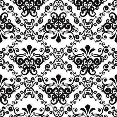 Vector damask vintage baroque ornament. Retro pattern antique style acanthus. Seamless pattern
