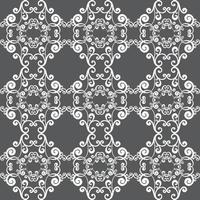 Vector damask vintage baroque ornament. Retro pattern antique style acanthus. Seamless pattern
