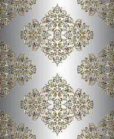 Vector damask vintage baroque ornament. Retro pattern antique style acanthus. Seamless pattern