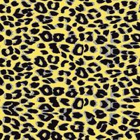 fondo de leopardo. patrón sin costuras Huella animal. vector
