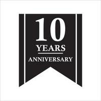 happy anniversary greeting card logo image, this image can be used as a logo, poster, greeting card and others vector