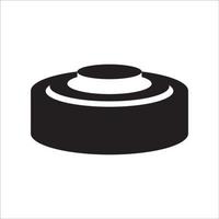 landmine vector image, this vector can be used for logo making materials and others