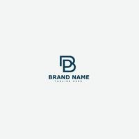 BP Logo Design Template Vector Graphic Branding Element.