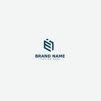 EI Logo Design Template Vector Graphic Branding Element.