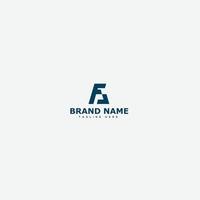 FA Logo Design Template Vector Graphic Branding Element.