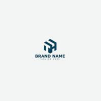 TH Logo Design Template Vector Graphic Branding Element.