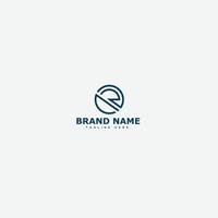 RC Logo Design Template Vector Graphic Branding Element.