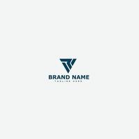 RV, VR Logo Design Template Vector Graphic Branding Element.