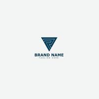 RV, VR Logo Design Template Vector Graphic Branding Element.