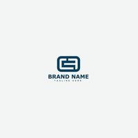 CF Logo Design Template Vector Graphic Branding Element.