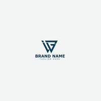 IG Logo Design Template Vector Graphic Branding Element.