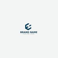 EH Logo Design Template Vector Graphic Branding Element.