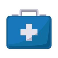 medical kit equipment vector