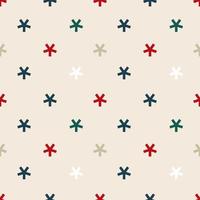 Wrapping paper ideas for Christmas season vector
