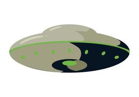 ufo space outer retro vector