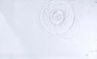 abstract ripples water texture in top view. pure water ripple animations for beautiful backgrounds. minimalist and clean liquid overlay photo