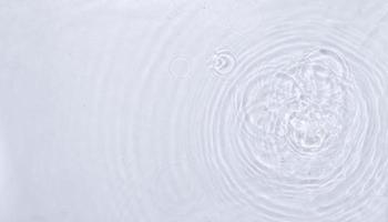 abstract ripples water texture in top view. pure water ripple animations for beautiful backgrounds. minimalist and clean liquid overlay photo