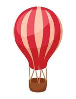 balloon air hot travel vector