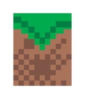 terrain pixel art style vector