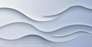 abstract dynamic wavy shadow and light modern design geometric futuristic vector background illustration.