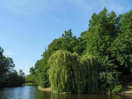 Luebeck,germany,2020-The city of Luebeck at the baltic sea in germany photo