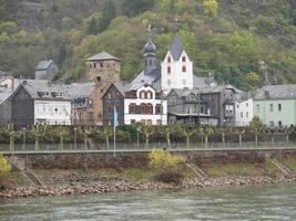 crucero fluvial por el rin en alemania foto