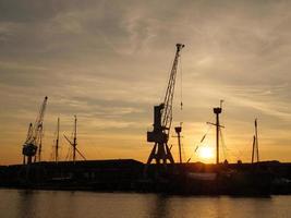 luebeck,alemania,2020-la ciudad de luebeck en el mar báltico en alemania foto