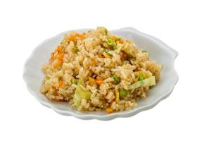 Vegetarian fried rice photo