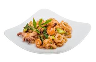 Rice with seafood photo