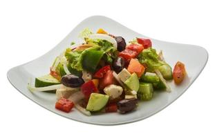 Delicous greek salad photo