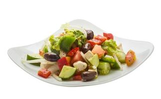 Delicous greek salad photo