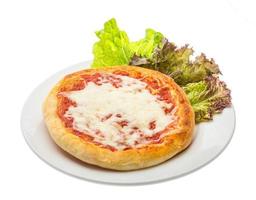 Pizza with tomato and cheese photo