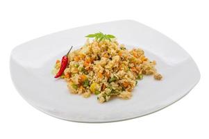 Vegetarian fried rice photo