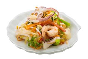 Asian seafood salad photo