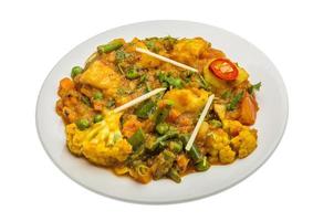 Mix vegetable masala photo