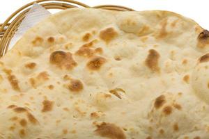 Plain Naan in a basket photo