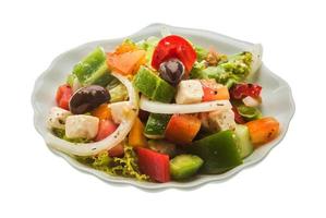 Delicous greek salad photo