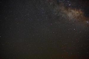 milky way galaxy with stars and space dust in the universe photo