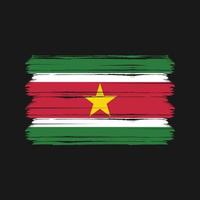 Suriname Flag Vector. National Flag vector