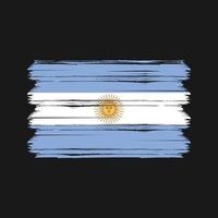 vector de la bandera argentina. bandera nacional