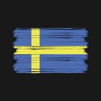 Sweden Flag Vector. National Flag vector