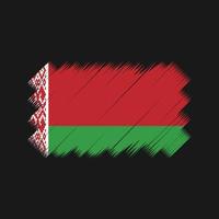 Belarus Flag Brush Vector. National Flag vector