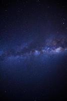 milky way galaxy with stars and space dust in the universe photo