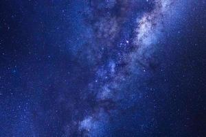 Milky way galaxy with stars and space dust in the universe photo